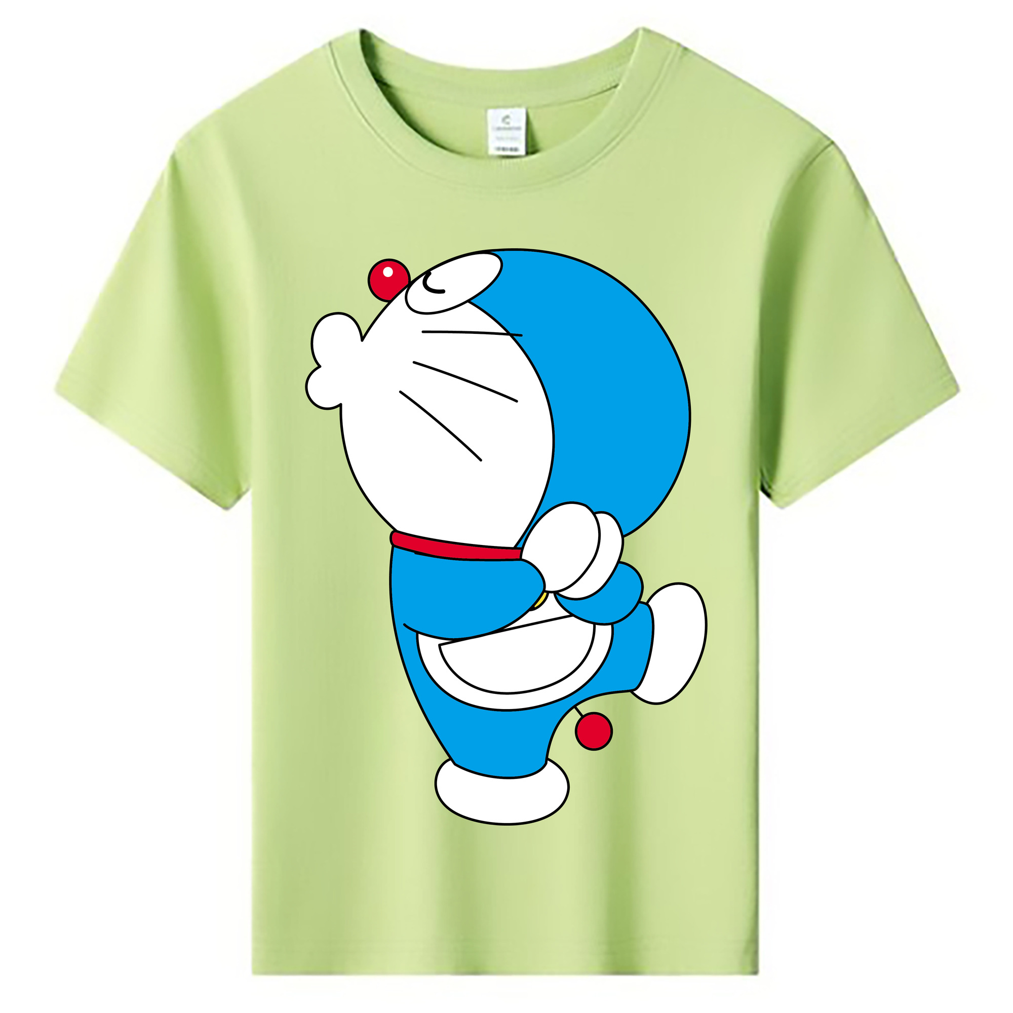 （画像用） ドラえもん Doraemon 綿100％キッズTシャツ（フロントプリント）